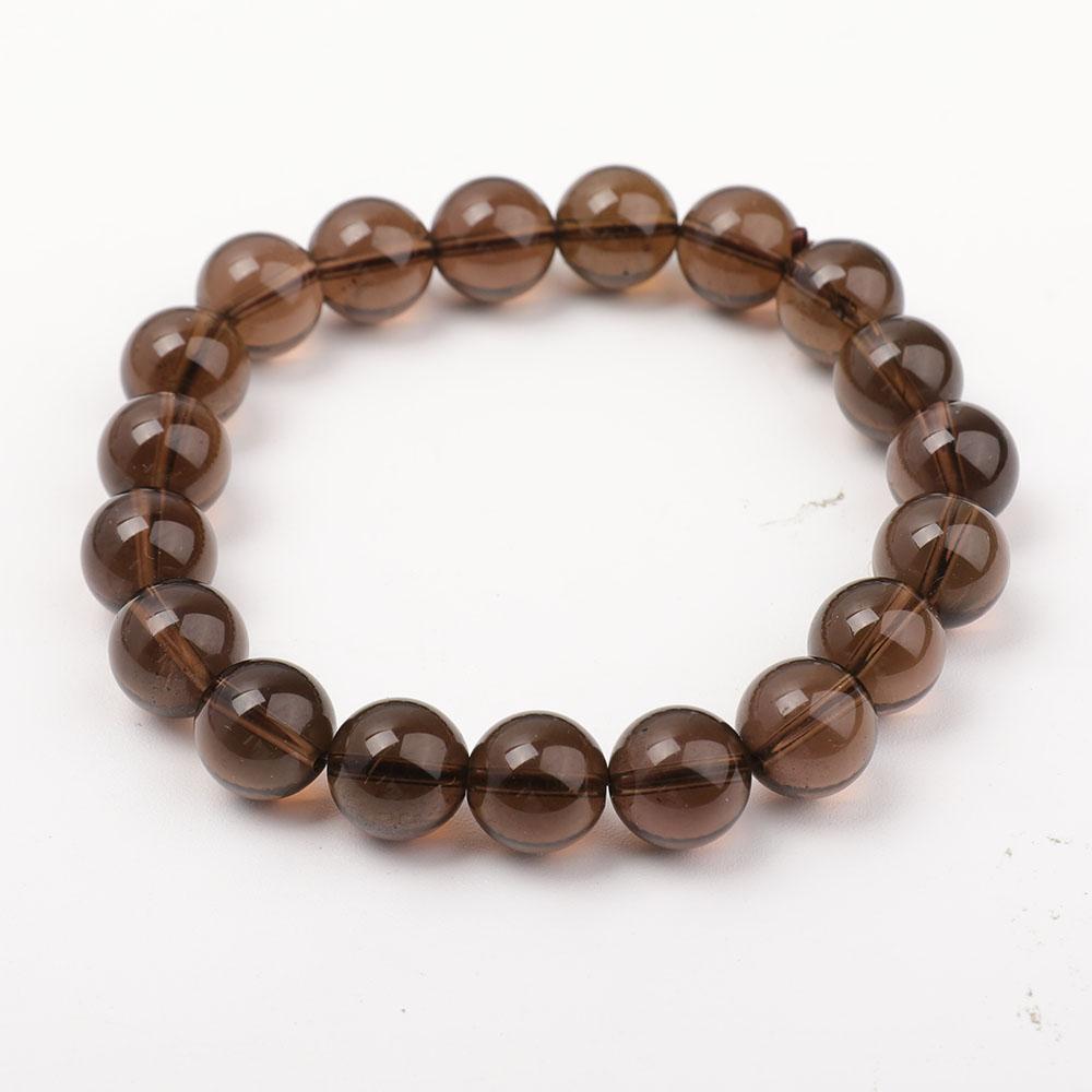 10.5mm Smoky Quartz Bracelet Best Crystal Wholesalers