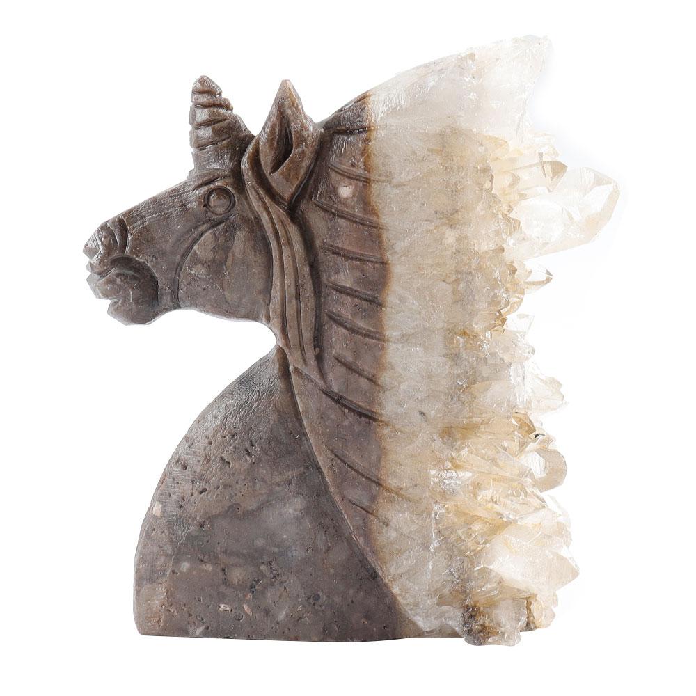 Crystal Cluster Carving Unicorn Free Form Animal Bulk Best Crystal Wholesalers