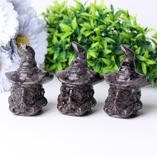 3" Yooperlite Wizard Crystal Carvings for Halloween Best Crystal Wholesalers