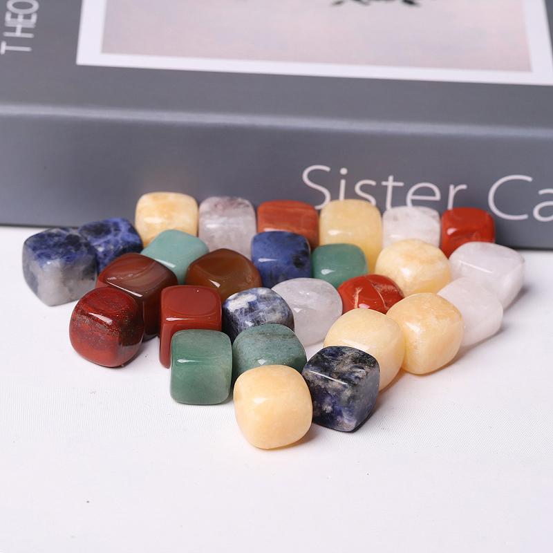 0.1kg 15mm Mixed Crystal bulk tumbled stone Best Crystal Wholesalers