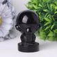 3" Black Obsidian Crystal Carvings Cartoon Bulk Best Crystal Wholesalers