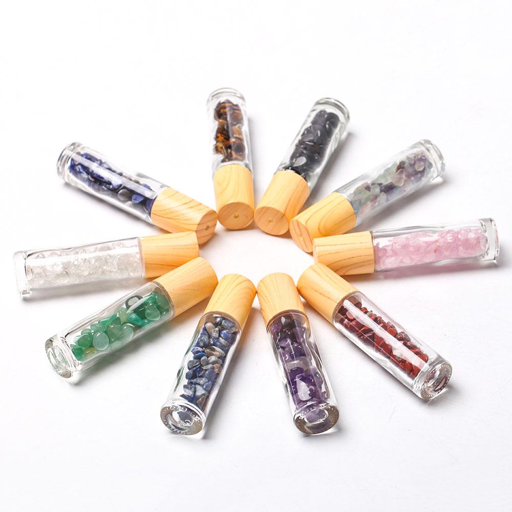 10 Pack Crystal Chips Oil Roller