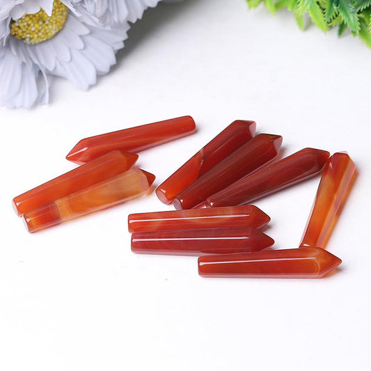 2" Carnelian Towers Points Bulk Best Crystal Wholesalers