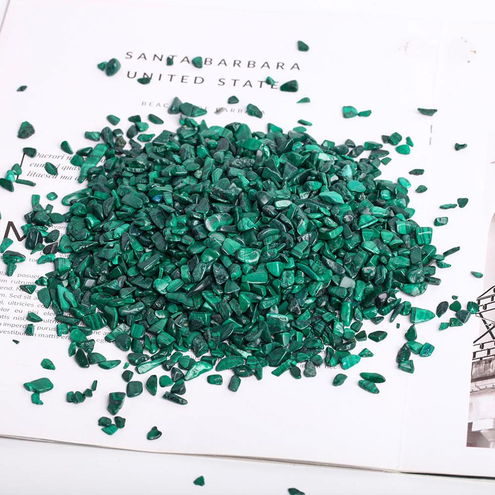 0.1kg Malachite Crystal Chips Best Crystal Wholesalers