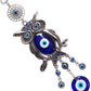 Blue Evil Eye Owl 11.7 Inches Pendant Decoration Best Crystal Wholesalers