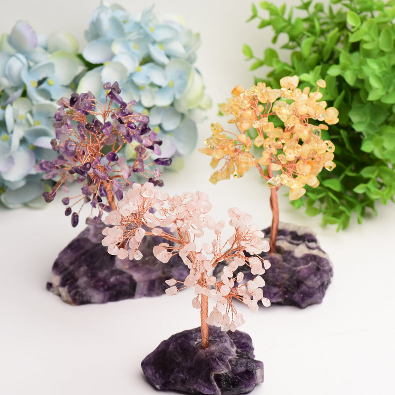 Crystal Tree with Dream Amethyst Base Free Form Bulk Crystal wholesale suppliers