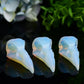 3.0" Opalite Roven Skull Crystal Carving Bulk Best Crystal Wholesalers