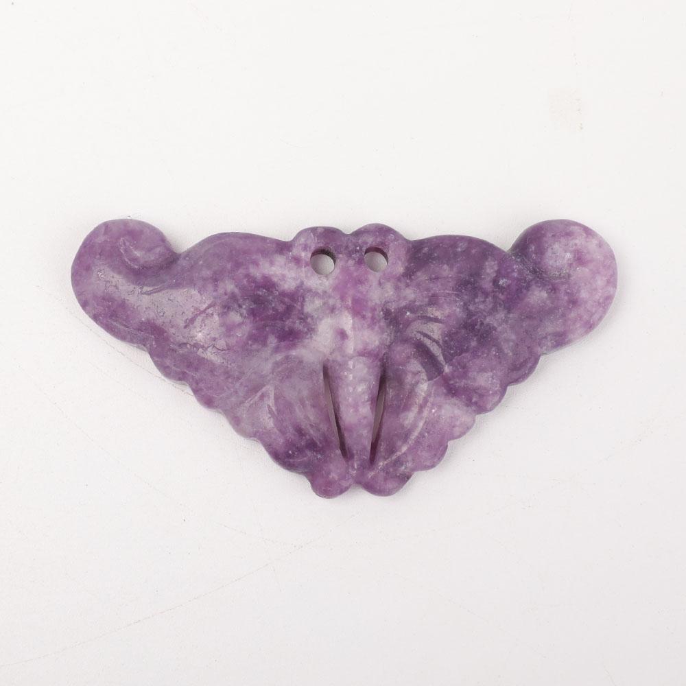 Purple Mica Butterfly Shape Pendant Best Crystal Wholesalers