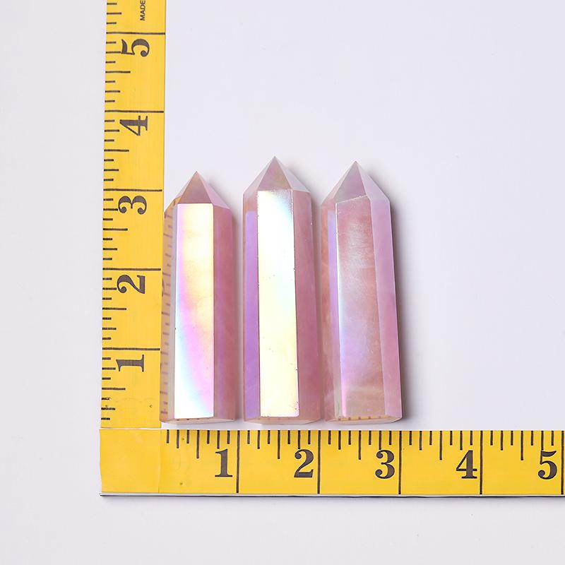 Wholesale Aura Rose Quartz Towers Points Bulk for Collection Best Crystal Wholesalers