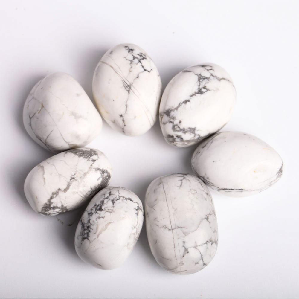 0.1kg Howlite Crystal bulk tumbled stone Best Crystal Wholesalers