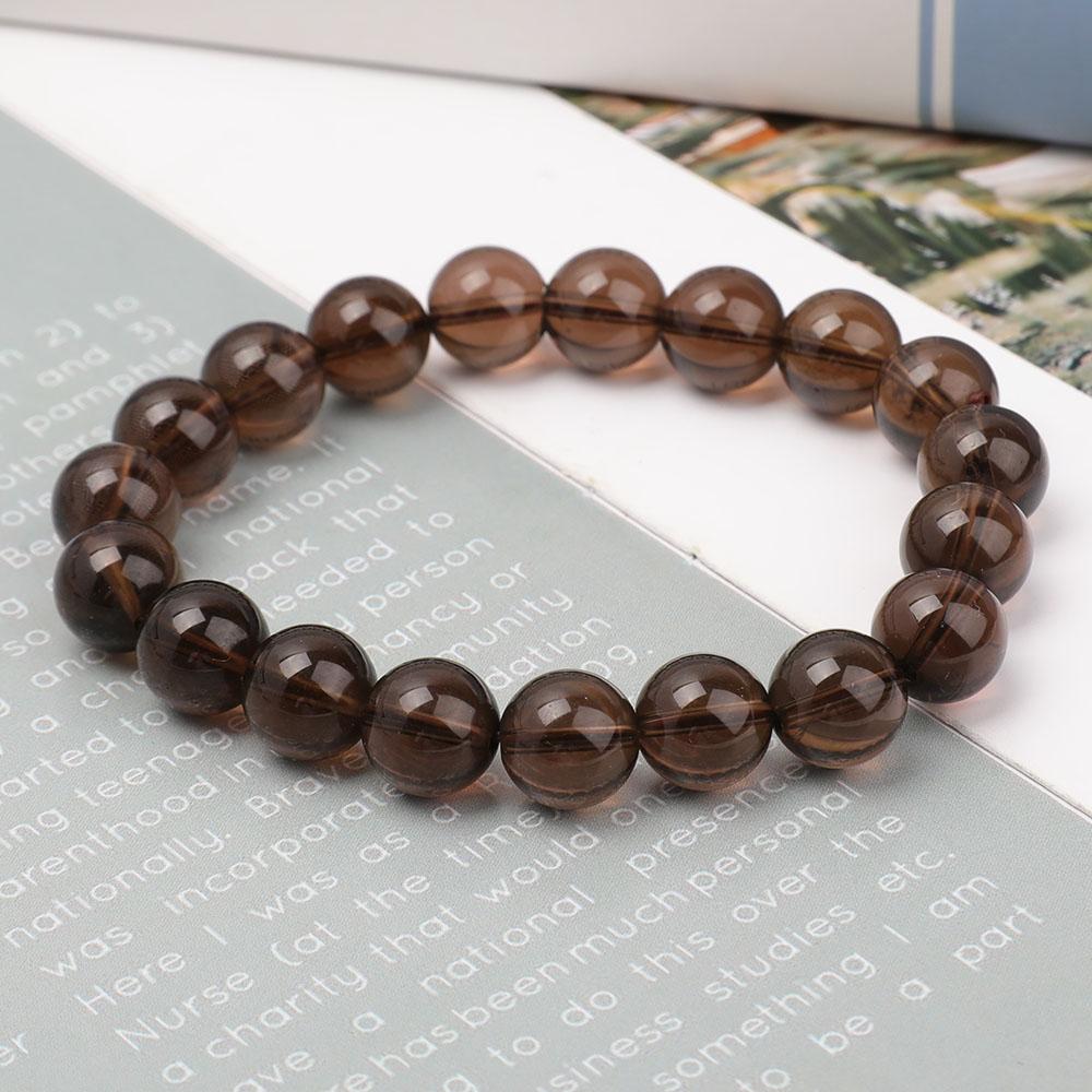 10.5mm Smoky Quartz Bracelet Best Crystal Wholesalers