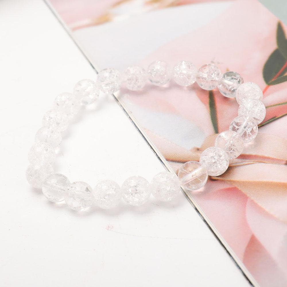 Crack Clear Quartz Bracelet Best Crystal Wholesalers