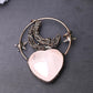Rose Quartz Pendant for Jewelry DIY Best Crystal Wholesalers