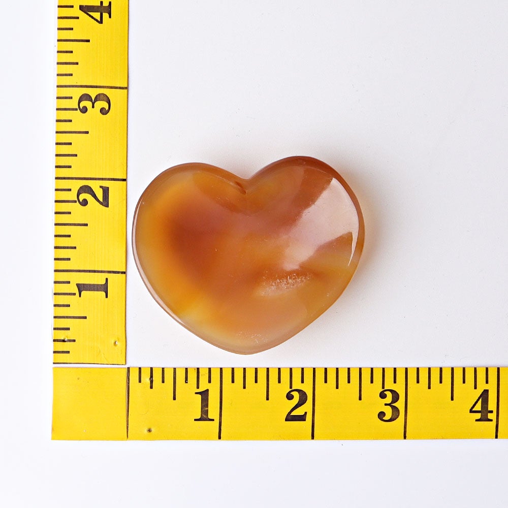 2.1" Agate Heart Shape Bowls Crystal Carvings Best Crystal Wholesalers