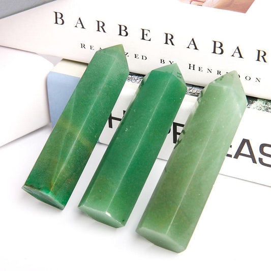 Set of 3 Aventurine Towers Points Bulk Best Crystal Wholesalers