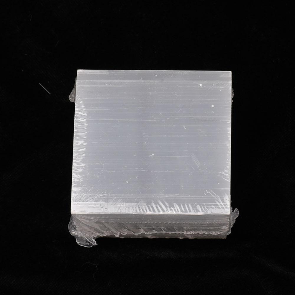 1.8"  220g/pc Selenite Cubes bulk tumbled stone Best Crystal Wholesalers