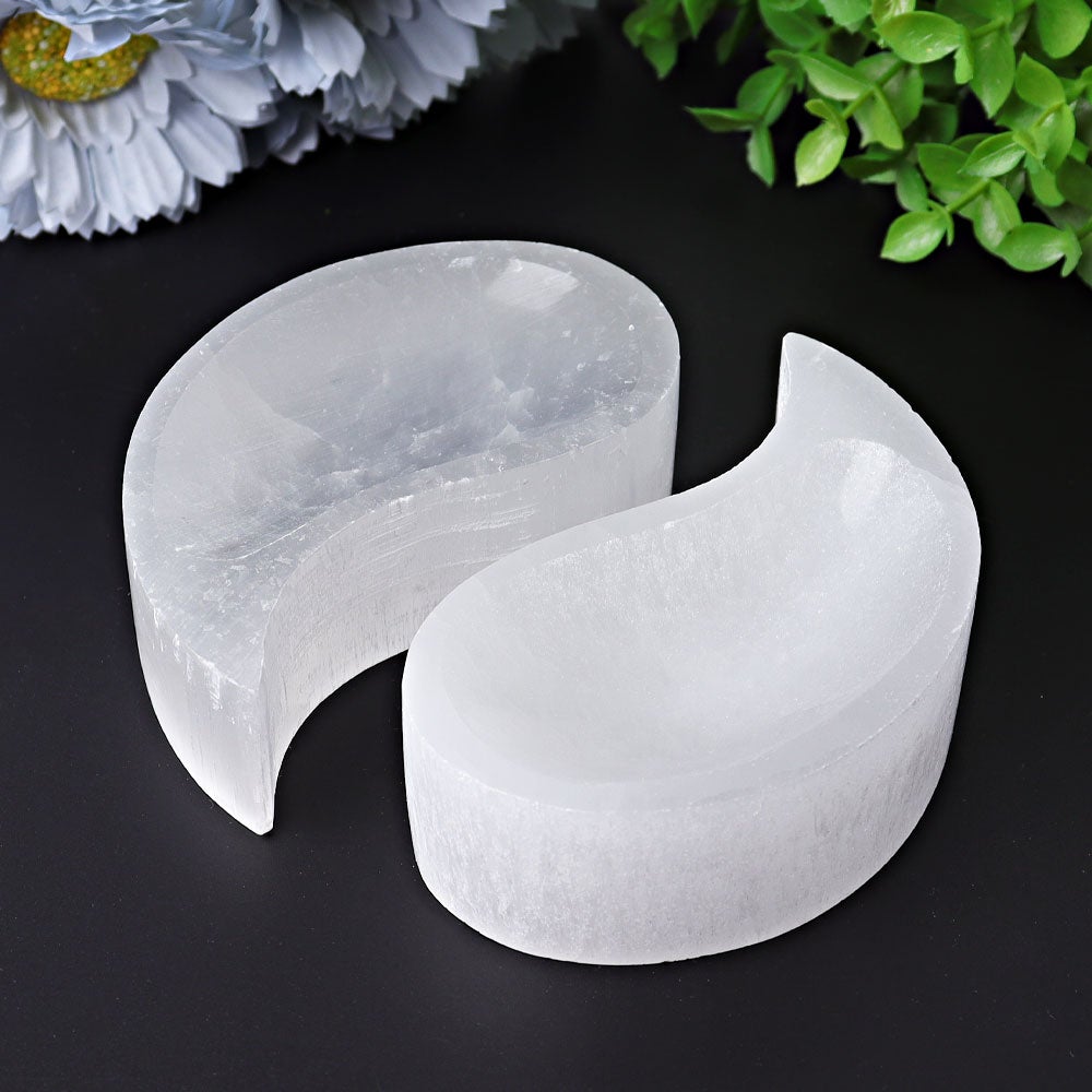 3.9" Selenite Bowl Bulk Best Crystal Wholesalers