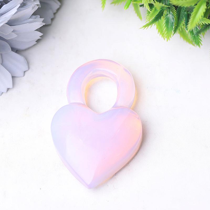 2.6" Heart Crystal Carvings Best Crystal Wholesalers