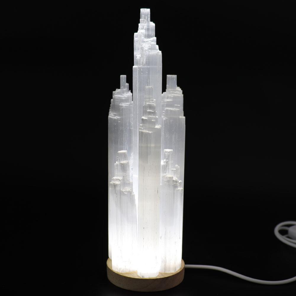 7.5" Selenite Towers Points Bulk Skyscraper  Best Crystal Wholesalers