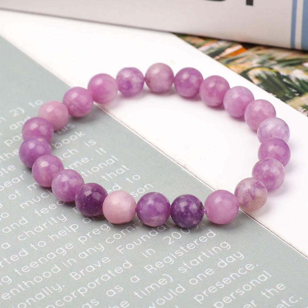 8mm Purple Mica Bracelet Best Crystal Wholesalers