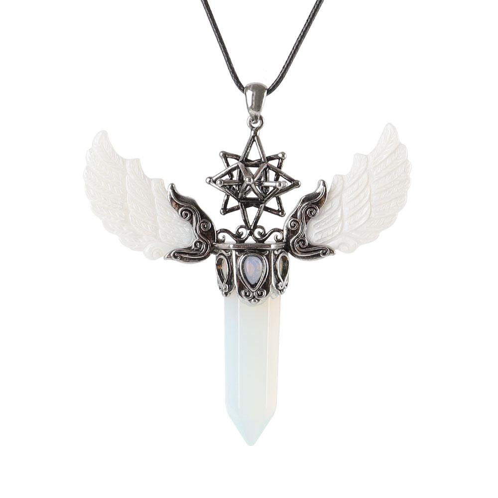 Crystal Point Vintage Wing Pendant Best Crystal Wholesalers