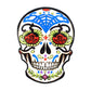 Ceramic Skull Painting Coaster