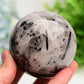 2.5"-4.0" Black Tourmaline Crystal Sphere Bulk Crystal wholesale suppliers
