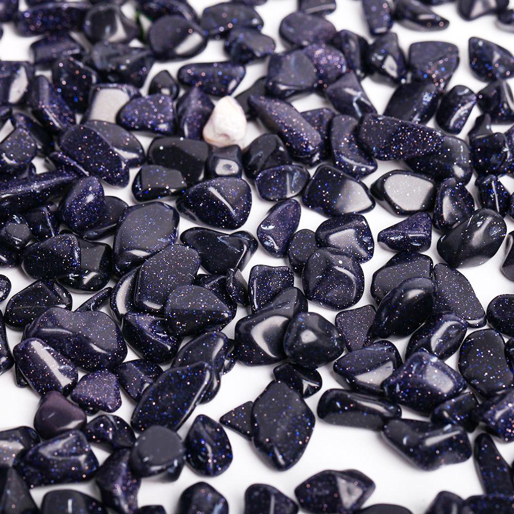 0.1kg Blue Sand Stone Crystal Chips Best Crystal Wholesalers