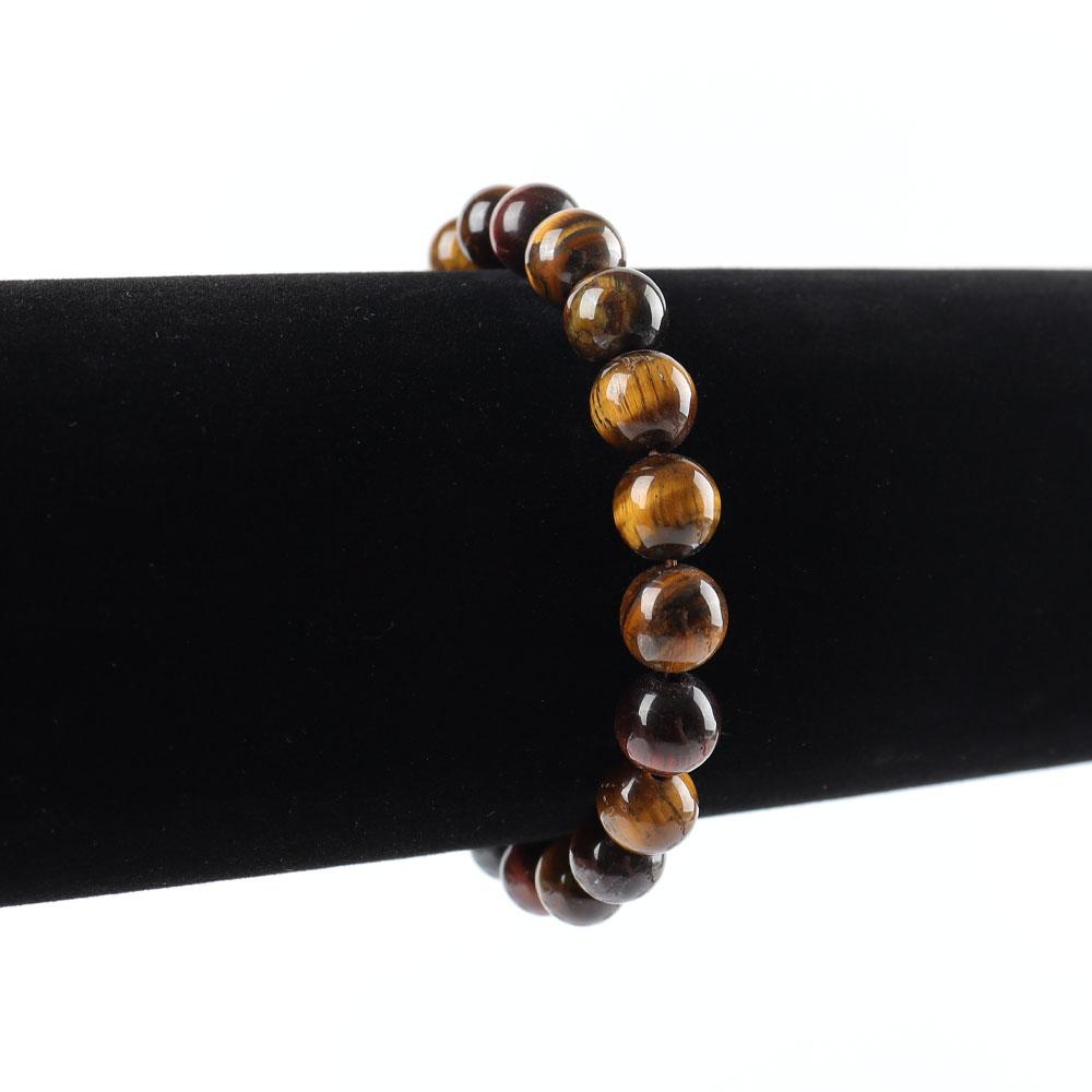 8mm Rainbow Tiger Eye Bracelet Best Crystal Wholesalers