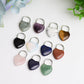 1.2" Mixed Crystal Heart Shape Crystal Pendant Jewelry Bulk Crystal wholesale suppliers