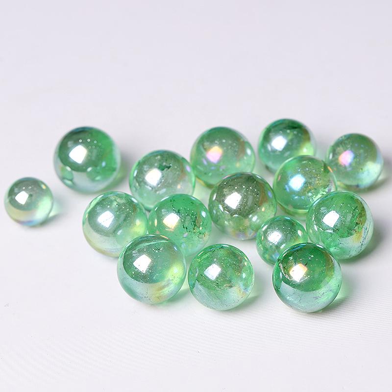 0.25kg Aura Green Crystal Sphere Best Crystal Wholesalers