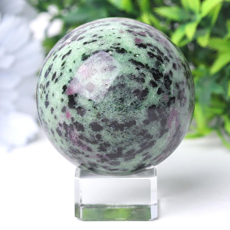 55mm Ruby in Zoisite Crystal Sphere Best Crystal Wholesalers