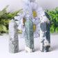 Wholesale Natural Moss Agate Towers Points Bulk Healing Stone  Best Crystal Wholesalers
