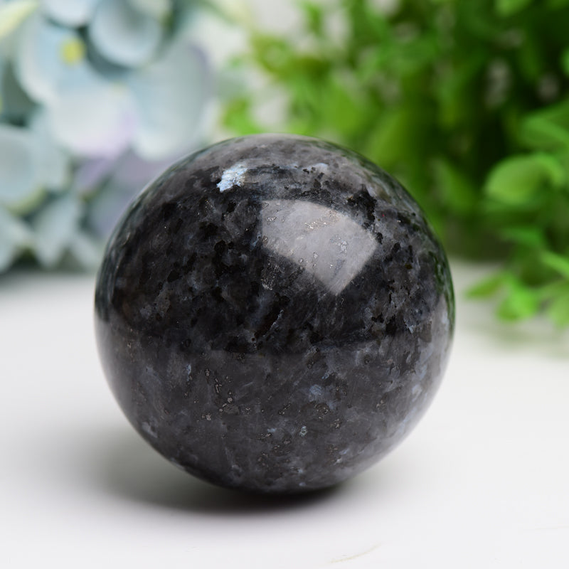 2.0"-3.0" Larvikite Crystal Sphere Bulk Crystal wholesale suppliers