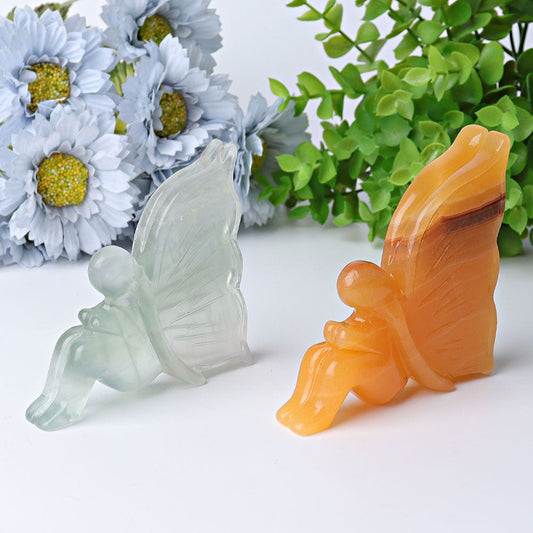 3.4" Fairy Crystal Carving Best Crystal Wholesalers