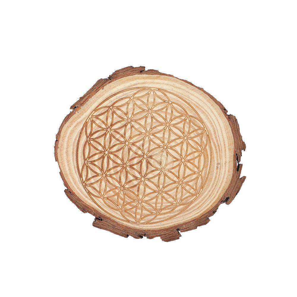 Wooden Coaster 10cm