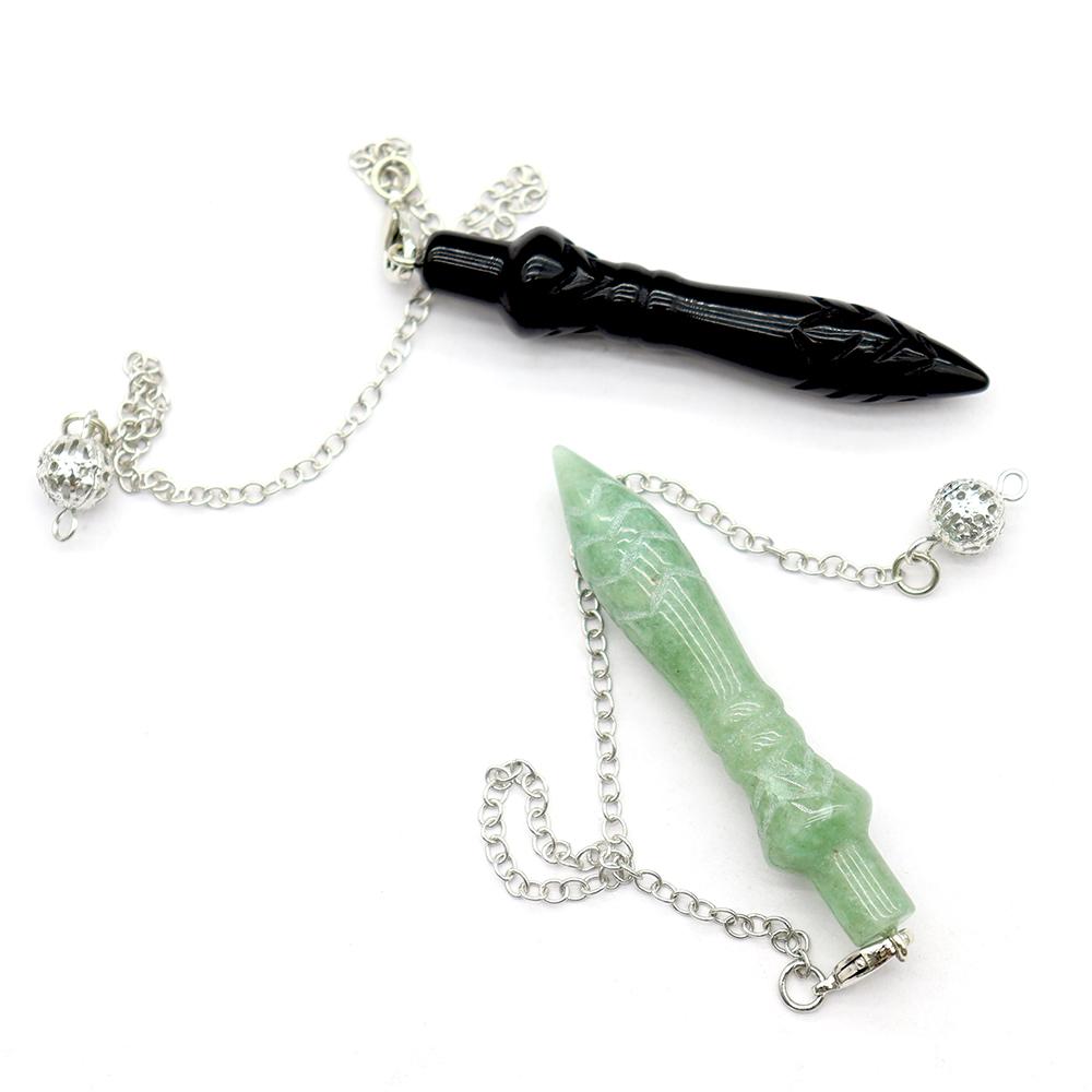 Mixed Crystal Crystal Carving Pendulum