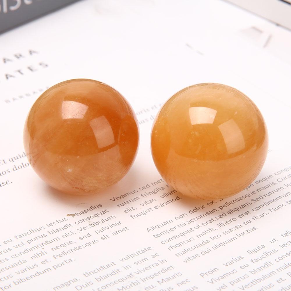 Honey Calcite Crystal Sphere Best Crystal Wholesalers