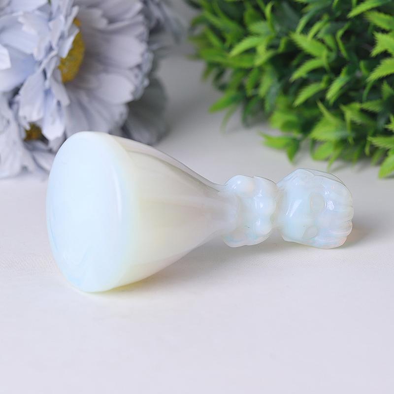 4" Wholesale Opalite Princess Carvings for Decoration Cartoon Bulk Best Crystal Wholesalers