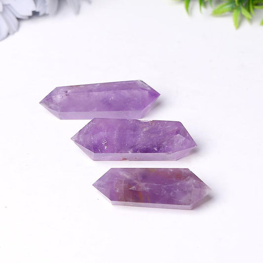 Natural Amethyst Double Terminated Towers Points Bulk Best Crystal Wholesalers