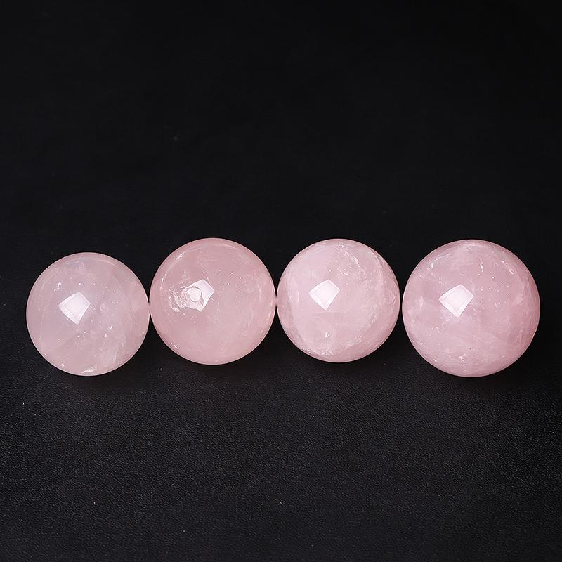 30mm Rose Quartz Crystal Sphere Best Crystal Wholesalers