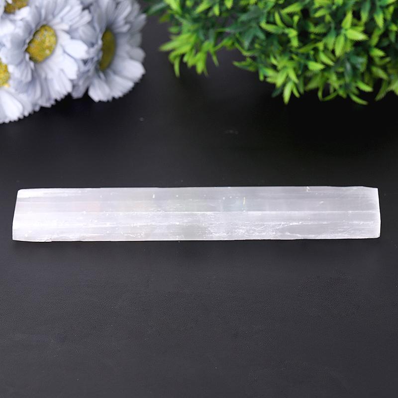 8" Chakra Selenite Stick Wands Bulk Best Crystal Wholesalers