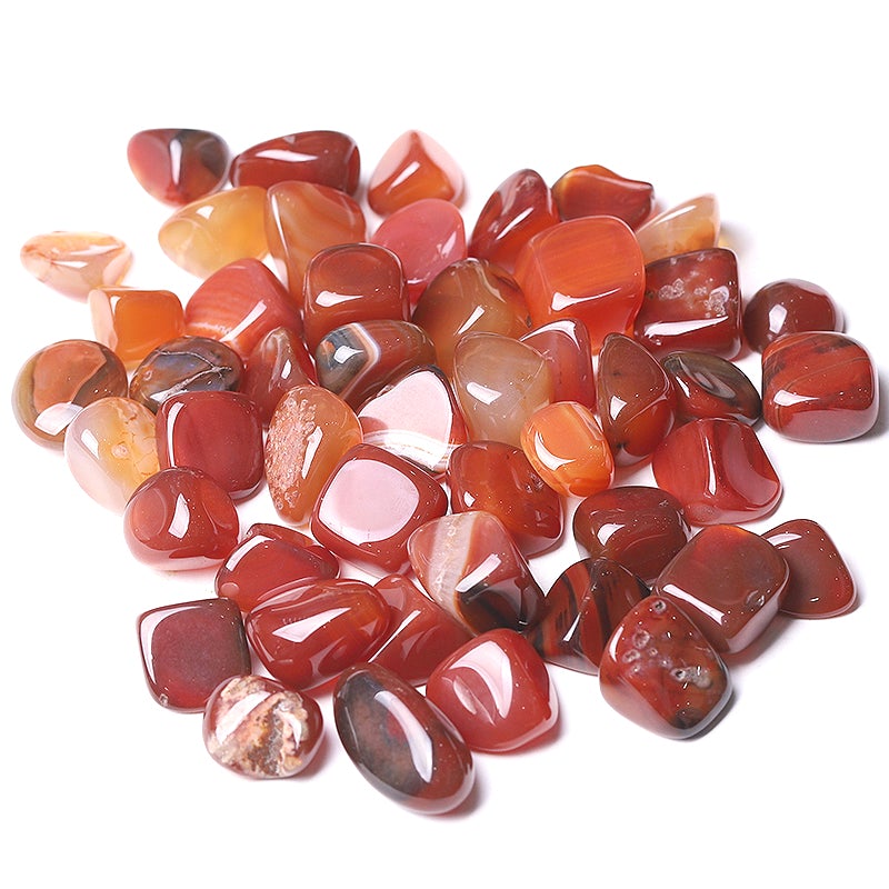 0.1kg Carnelian Crystal tumbled stone Best Crystal Wholesalers