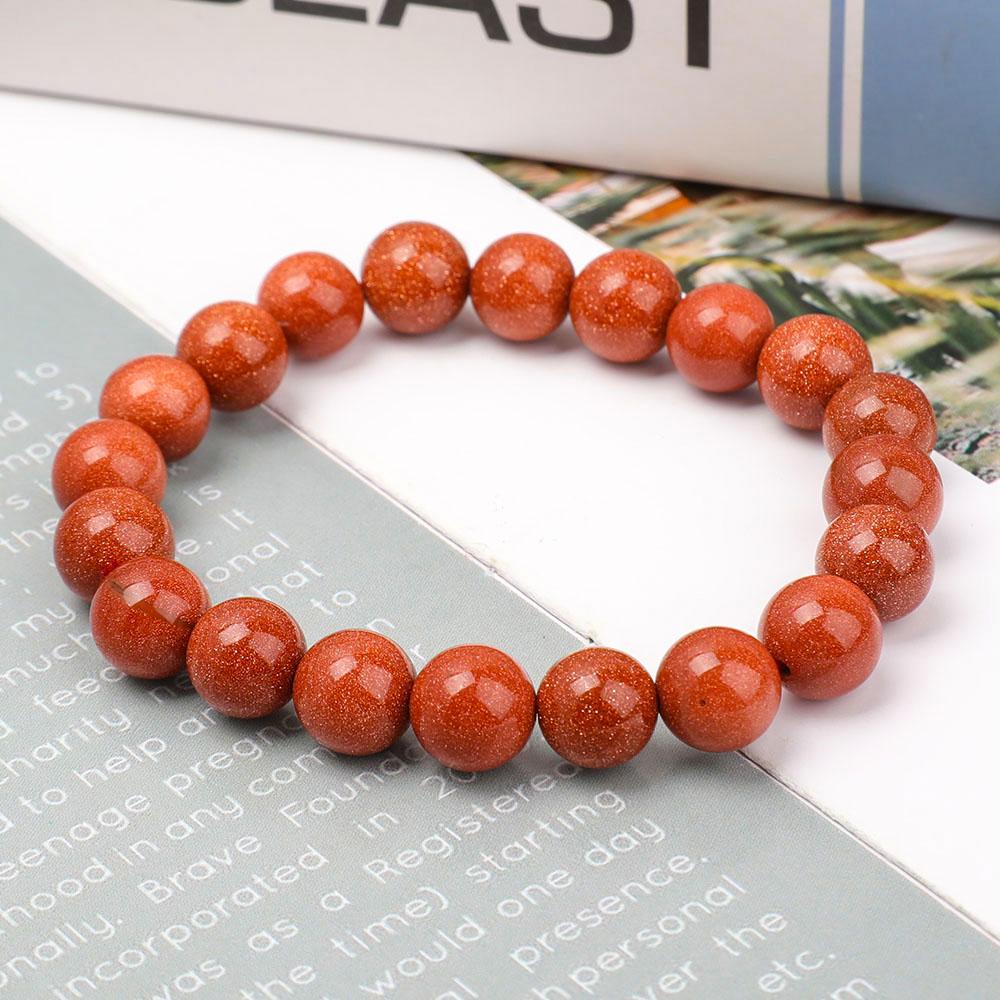 10mm Gold Sandstone Bracelet Best Crystal Wholesalers