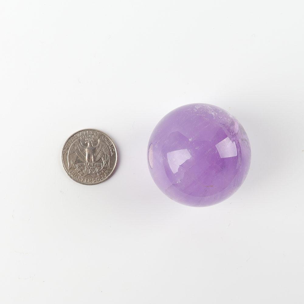 1.61" Amethyst Crystal Sphere Best Crystal Wholesalers