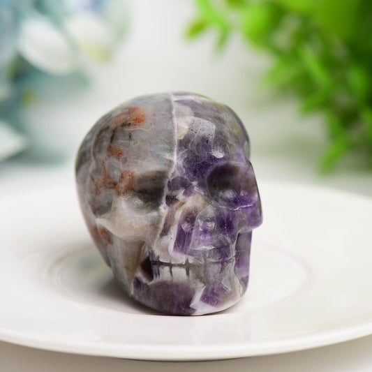 2.0" Mixed Crystal Skull Carving Bulk WholesaleBest Crystal Wholesalers