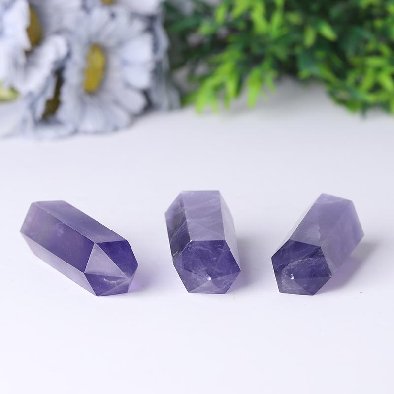 Natural Healing Stone Purple FluoriteTowers Points Bulk Best Crystal Wholesalers