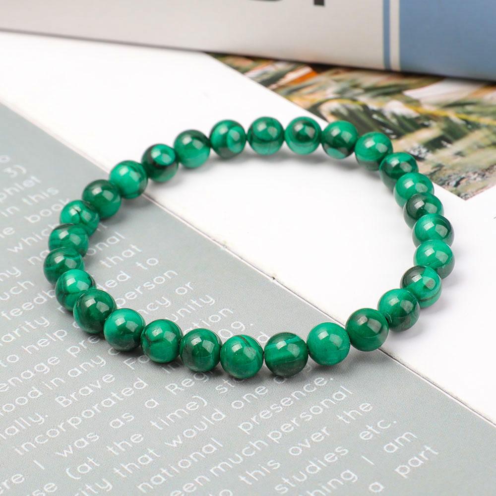 7mm Malachite Bracelet Best Crystal Wholesalers