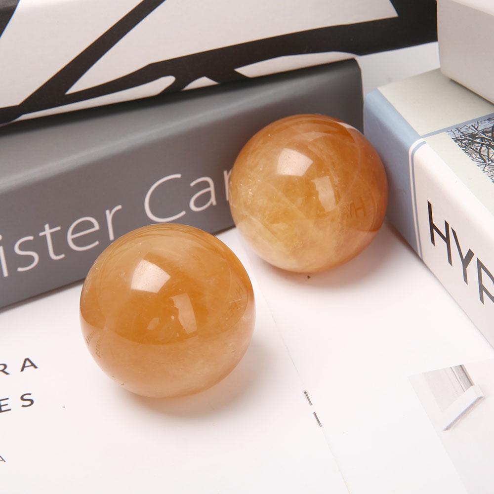 Honey Calcite Crystal Sphere Best Crystal Wholesalers