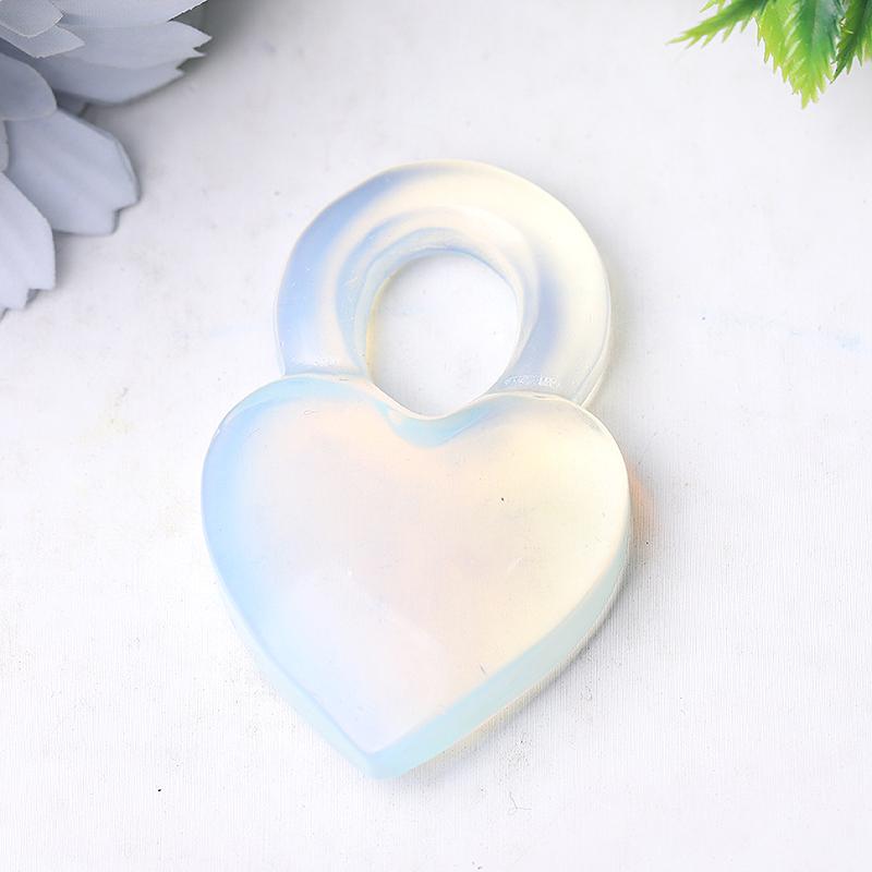 2.6" Heart Crystal Carvings Best Crystal Wholesalers